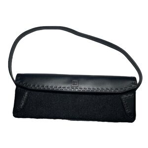 Black Y2K Baguette Shoulder Bag Minimalist City DKNY